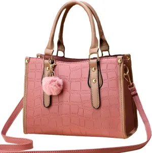 Womens Fashion Tote Bag Ladies Purse Satchel Shoulder Bags Tote Leather Bag Womens Bags for Work