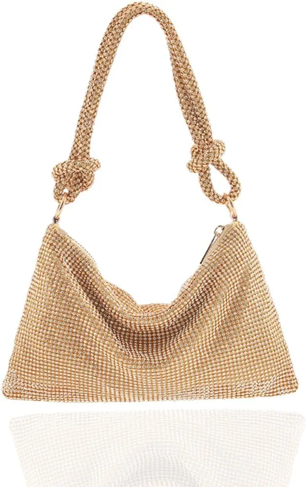 Women's Sparkly Hand Bag Rhinestone Purses Crystal Bags Evening Partynight Wedding Cocktail Prom Clutches