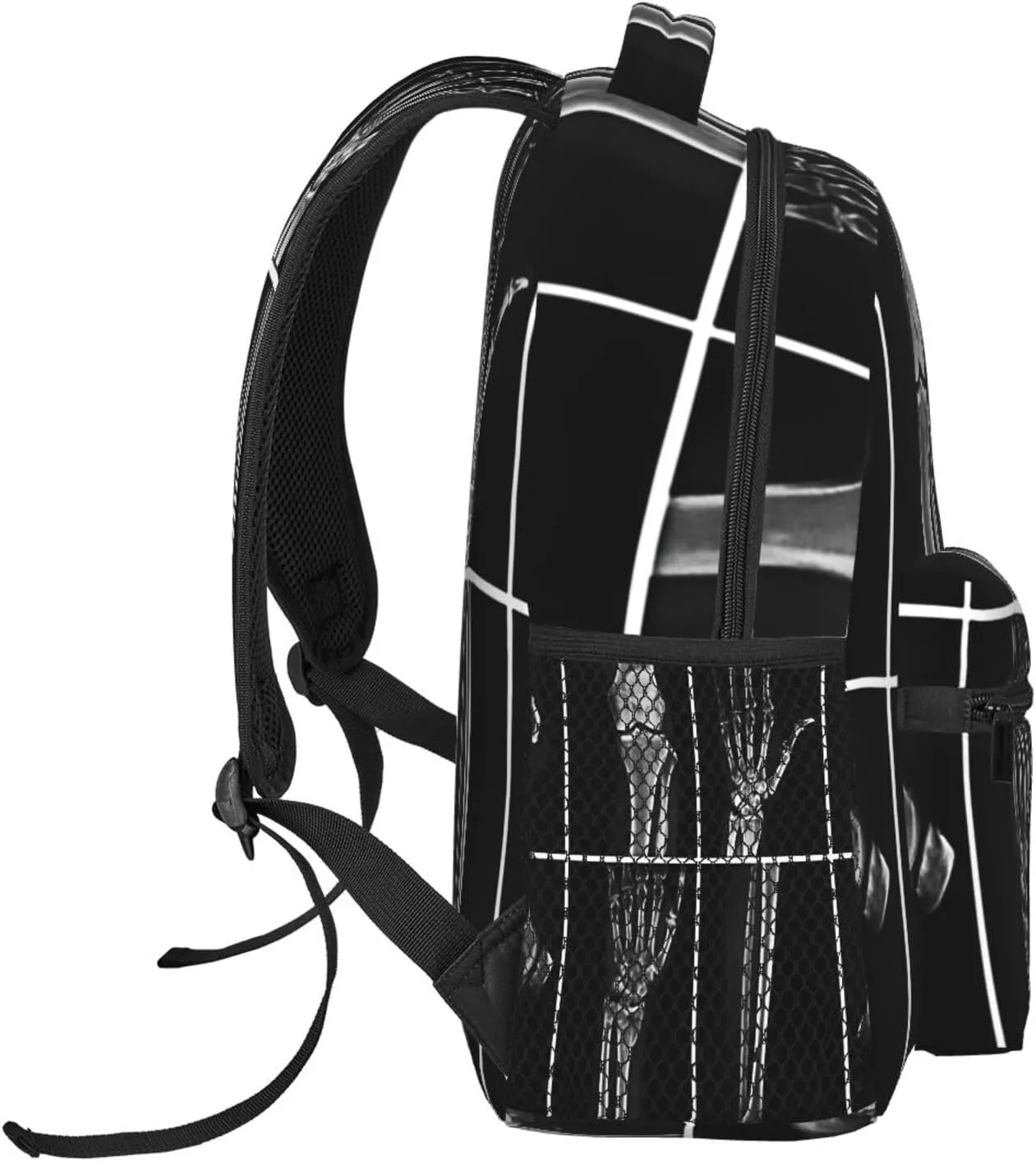 X Ray Skull Radiology Backpack for Men Women, Travel Laptop Backpack Computer Bag Daypack for Business Work Weekender